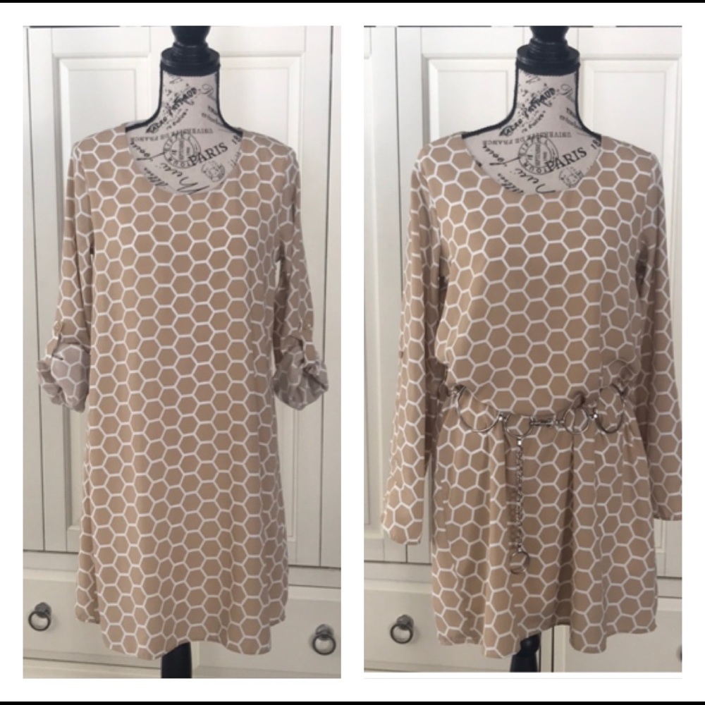 C Label- Women’s Polyester Shift Dress size S